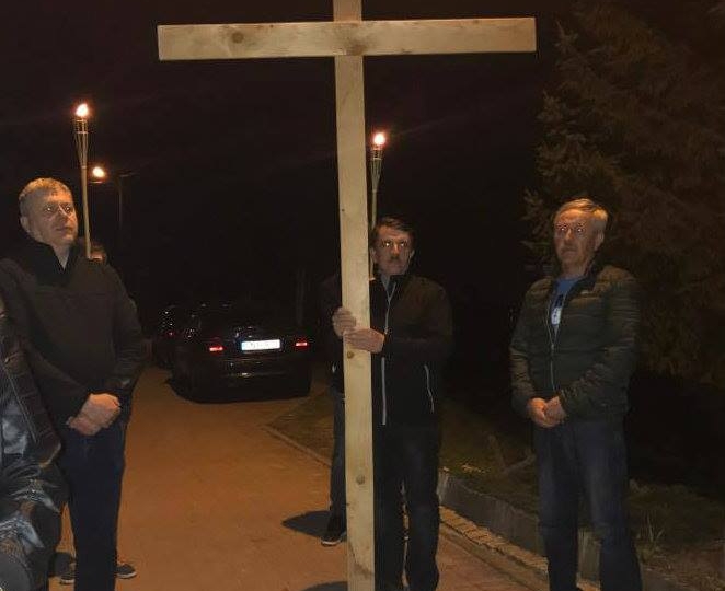 Droga Krzyżowa ze św. Ritą ulicami Głębinowa