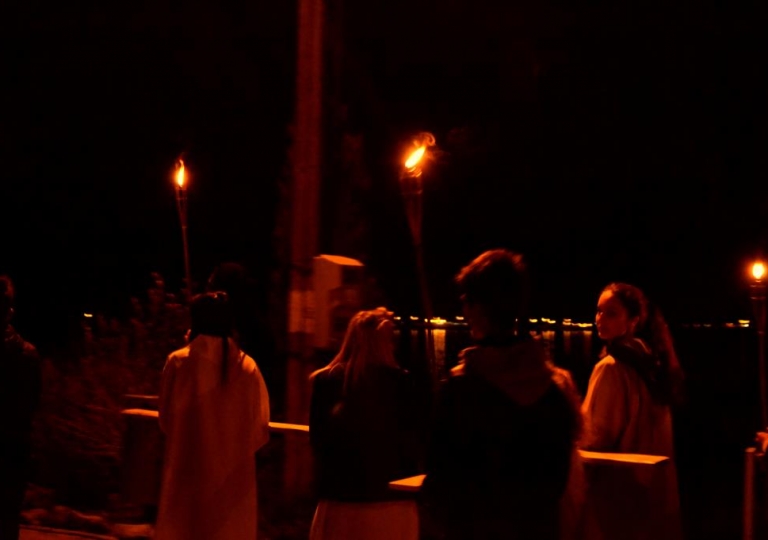 Droga Krzyżowa ze św. Ritą ulicami Głębinowa