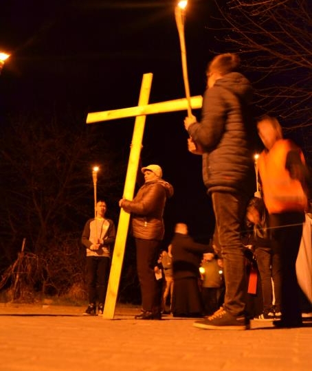 Droga Krzyżowa ze św. Ritą ulicami Głębinowa