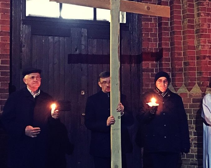 Droga Krzyżowa ze św. Ritą ulicami w roku 2018 Głębinowa