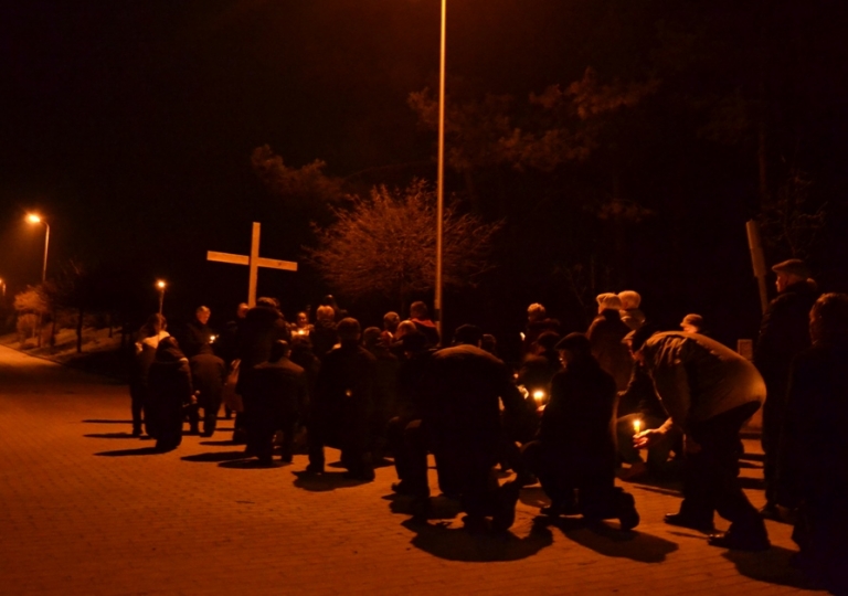 Droga Krzyżowa ze św. Ritą ulicami w roku 2018 Głębinowa