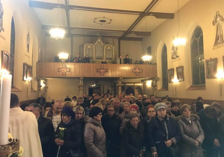 Nabożeństwo w dniu 22. listopada 2017