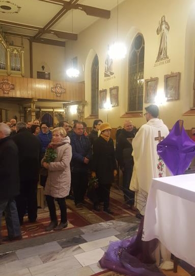 Nabożeństwo w dniu 22. marca 2016